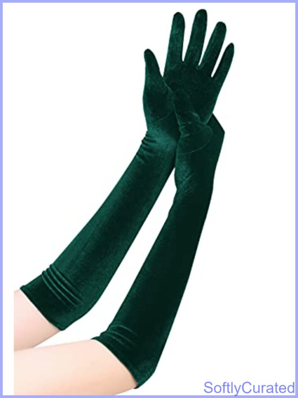 Velvet Long Opera Gloves 1920s Gatsby Party Tea Costume